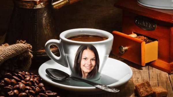Coffee Cup GIF Photo Frame screenshot 4