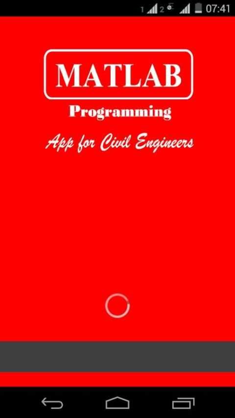 MATLAB for Civil Engineers скриншот 4
