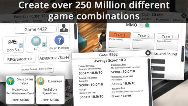 Game Studio Tycoon 3 Lite screenshot 7