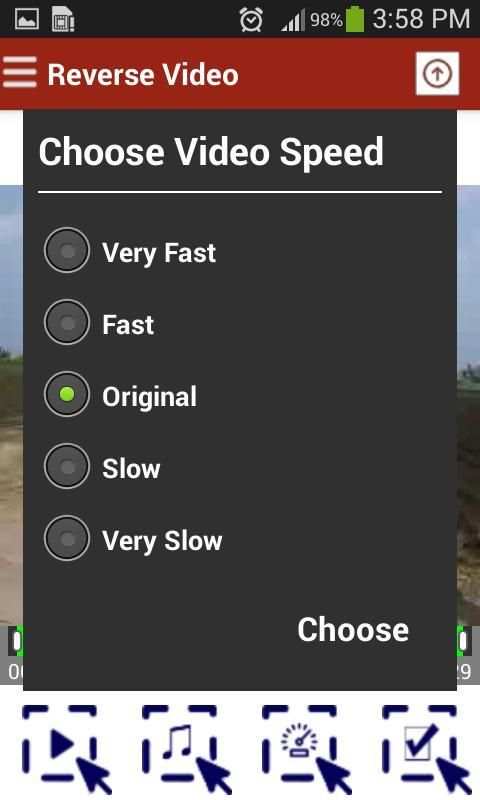 Reverse Video FX Movie Editor screenshot 7