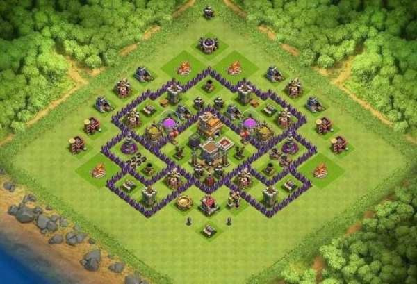 Base Maps Coc Th7 2016 screenshot 2