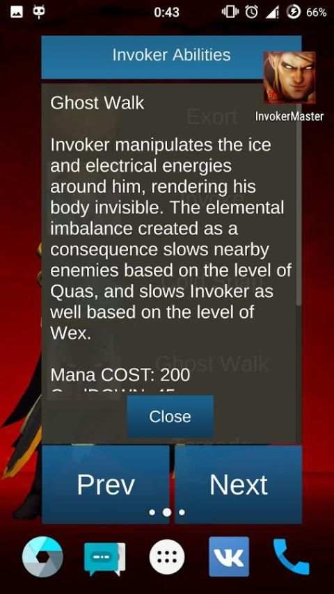 Invoker Live Wallpaper screenshot 1