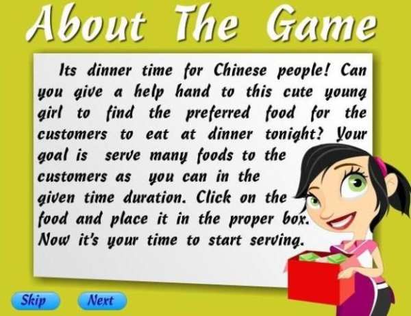 food shop screenshot 1