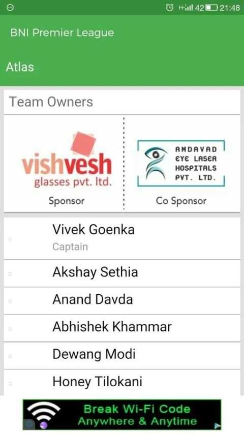 BNI Premier League स्क्रीनशॉट 1