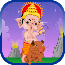 Little Ganesha Adventure Run أيقونة
