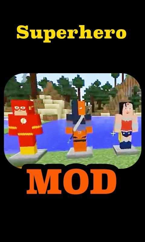 Superhero mod for Minecraft PE screenshot 4