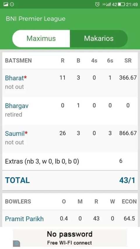 BNI Premier League स्क्रीनशॉट 4