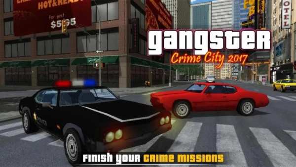 Gangster Crime City 2017 स्क्रीनशॉट 7