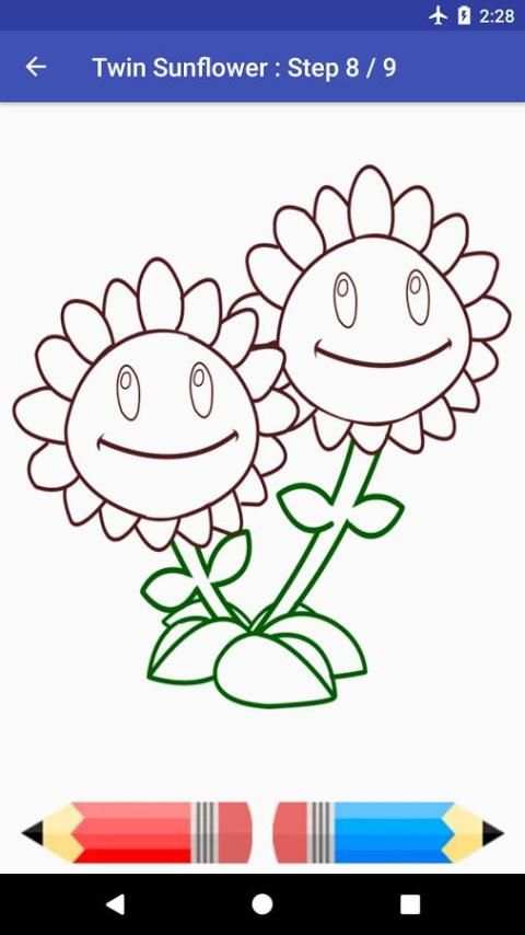 How To Draw Plants Vs Zombies скриншот 2