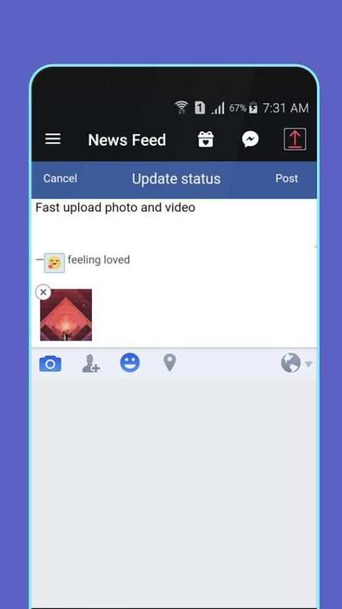 Lite Web For Facebook скриншот 2