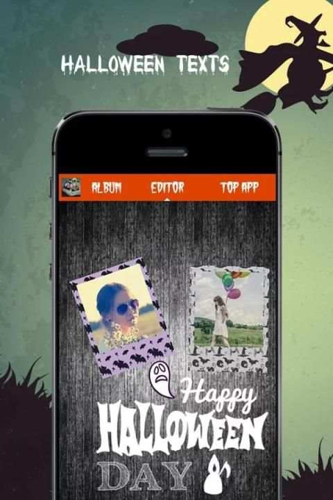 Halloween photo collage скриншот 1