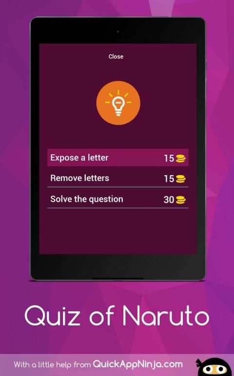 Quiz of Naruto screenshot 9
