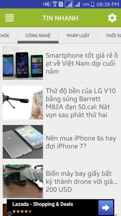 Tin Moi HD - Doc Bao - Tin Moi скриншот 4