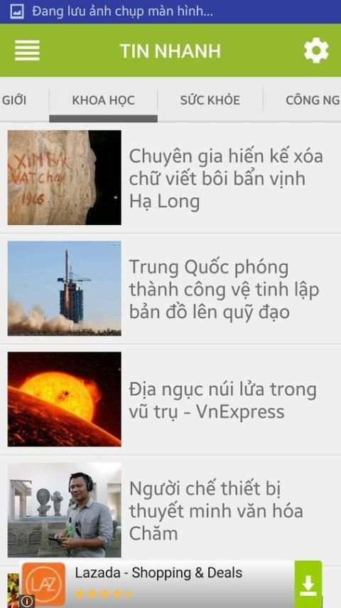 Tin Moi HD - Doc Bao - Tin Moi скриншот 2