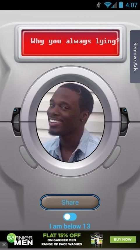 Why you lying? Detector Prank 1 تصوير الشاشة