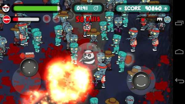 Panda vs Zombies screenshot 8
