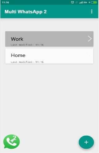 Multi WhɑtsApp 2 - WorkApp screenshot 5