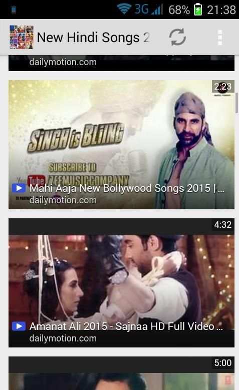 New Hindi Video Songs 2015 3 تصوير الشاشة