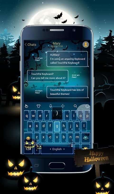 TouchPal Hallowmas Theme स्क्रीनशॉट 5