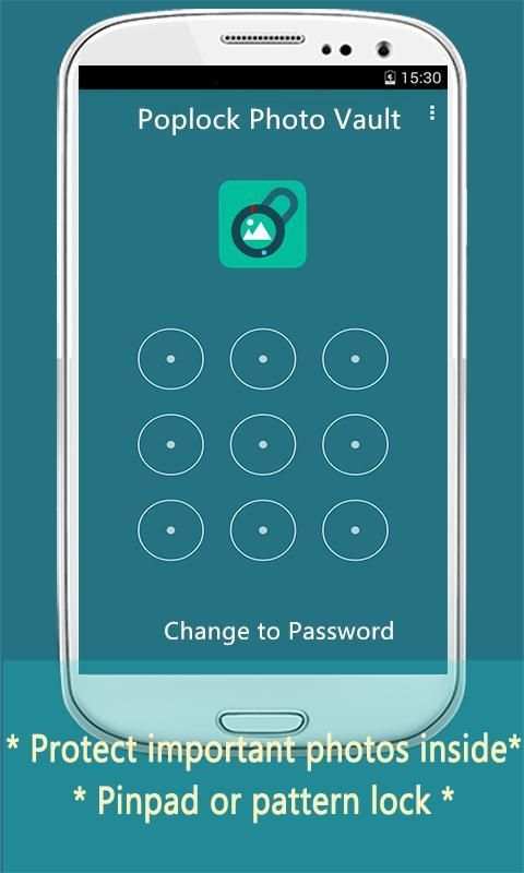 Poplock Photo Vault hide lock screenshot 1