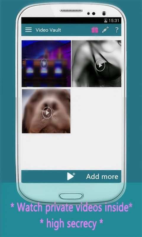 Poplock Photo Vault hide lock screenshot 4