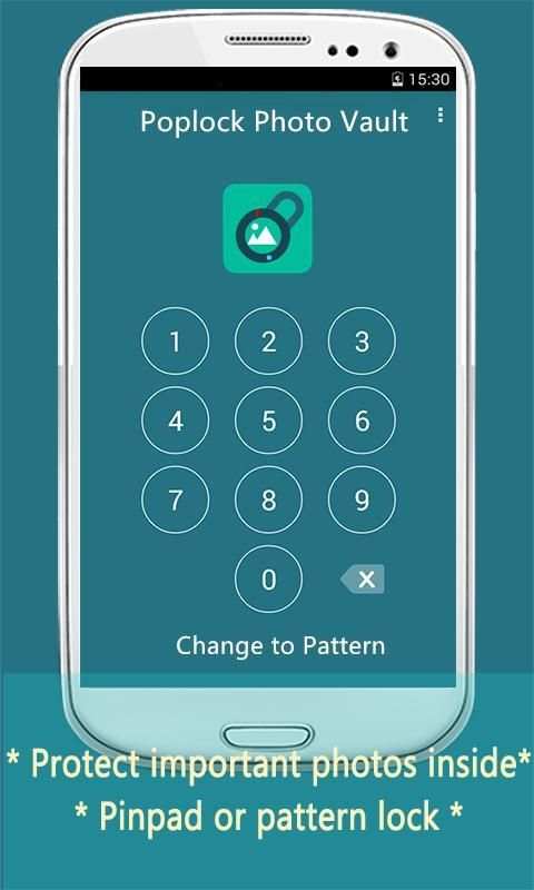Poplock Photo Vault hide lock screenshot 2