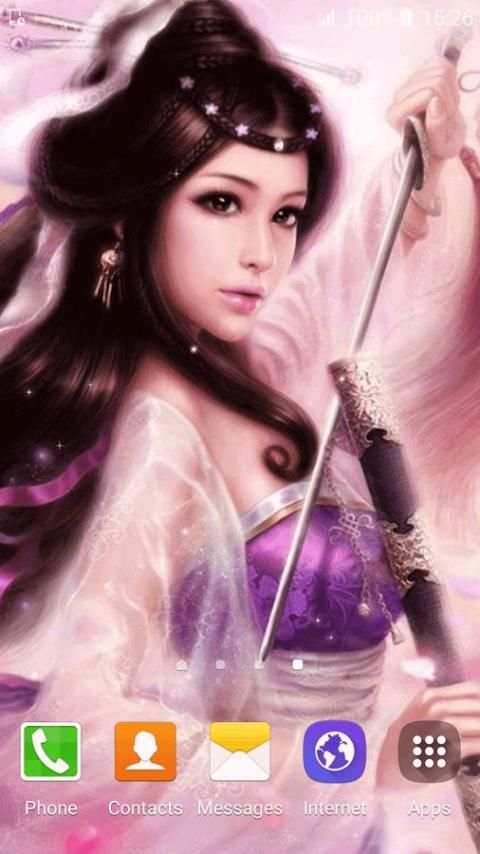 Cute Princess Live Wallpaper screenshot 5