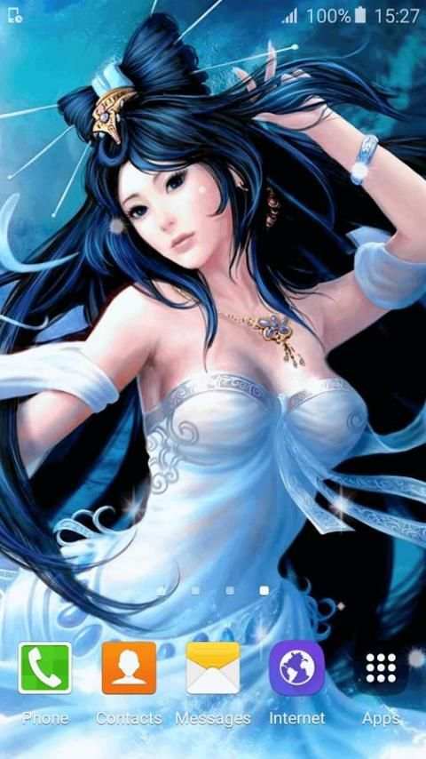 Cute Princess Live Wallpaper screenshot 4