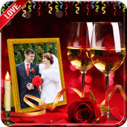 Romantic Photo Frames أيقونة