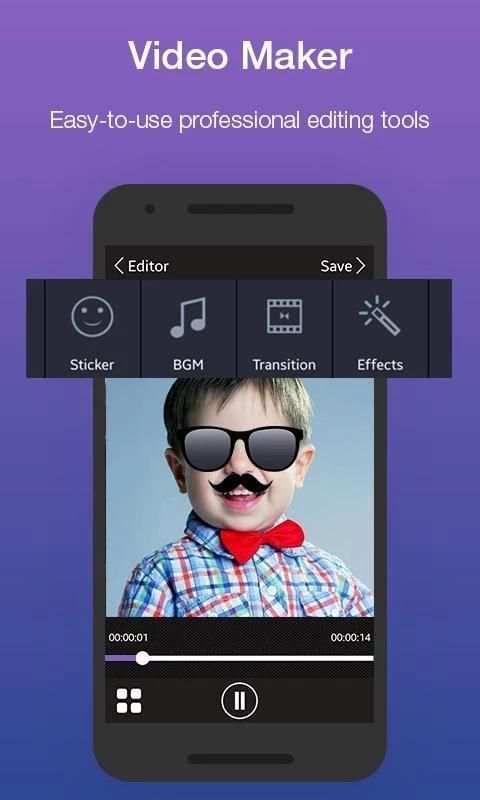 Mini Video Maker - Slide Show 4 تصوير الشاشة