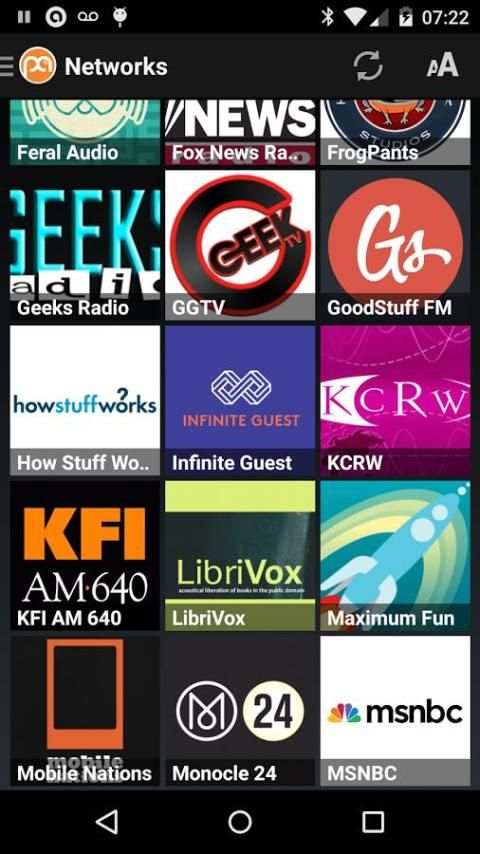 Podcast Addict (Android 2.3) स्क्रीनशॉट 3