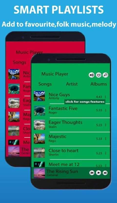 Pioneer Music Player скриншот 4