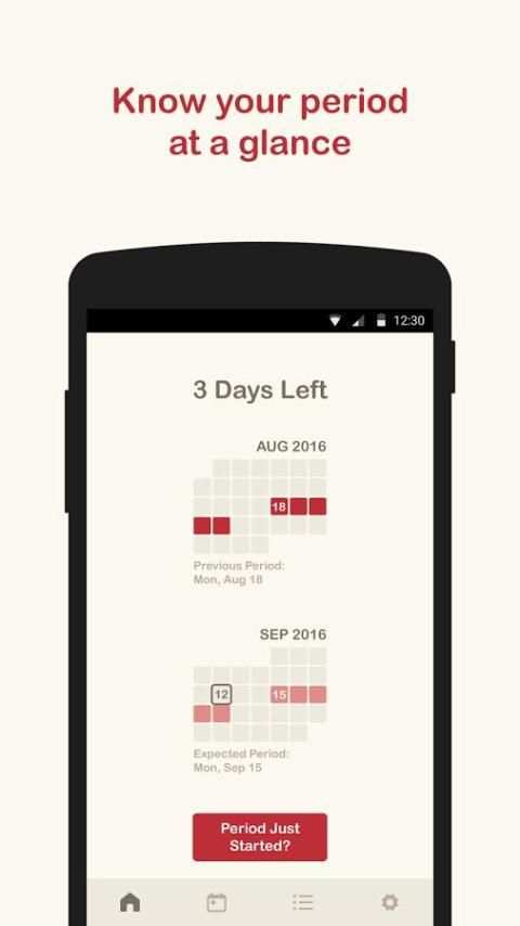 Month - Period Tracker 4 تصوير الشاشة