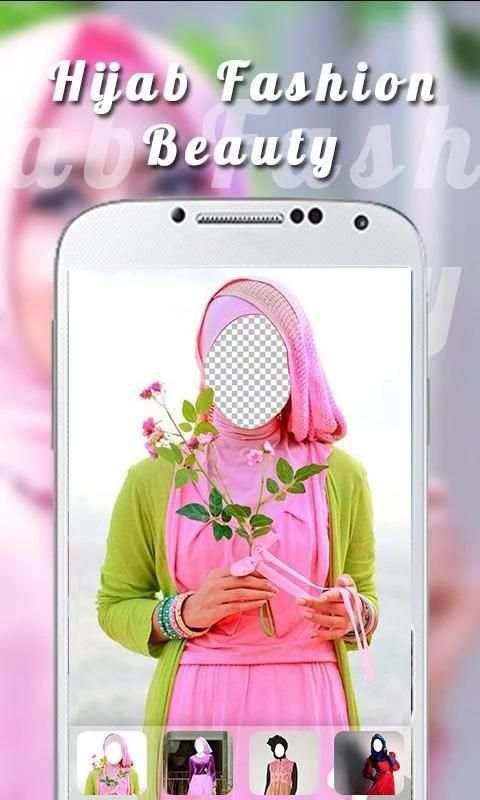 Hijab Fashion Photo Editor скриншот 1