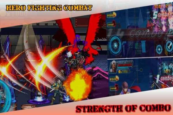Hero Fighting Combat स्क्रीनशॉट 2