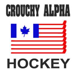 Crouchy Alpha Hockey