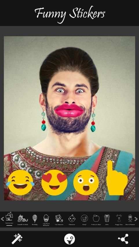 Funnify - funny stickers photo स्क्रीनशॉट 3