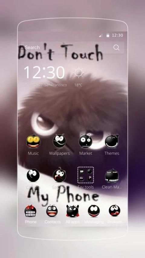 Jangan Sentuh Tema screenshot 3