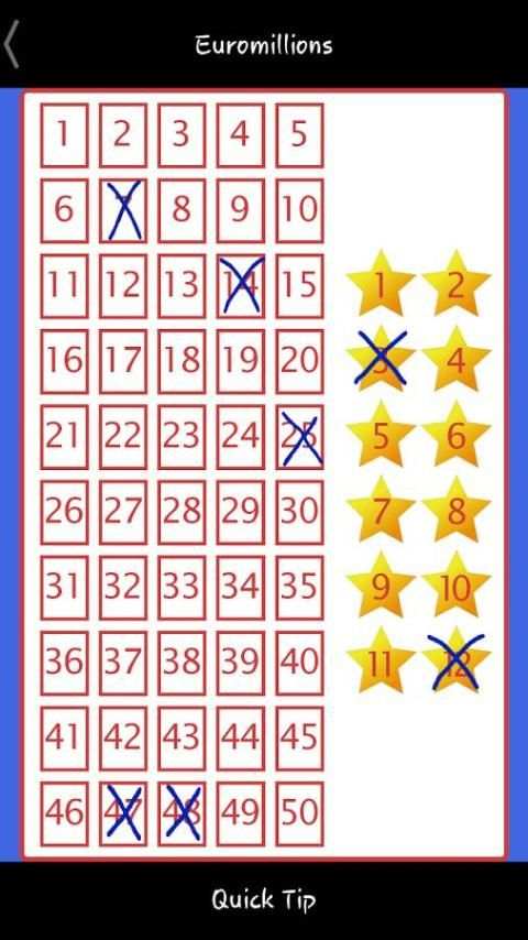 QuickTip Lotteries screenshot 2
