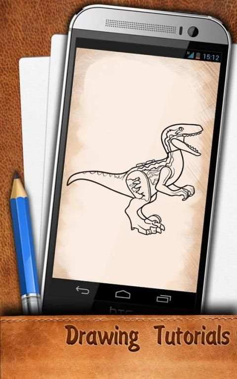 Draw for Lego Jurasic World screenshot 2