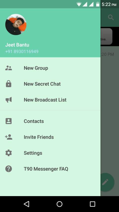 T90 Messenger screenshot 2