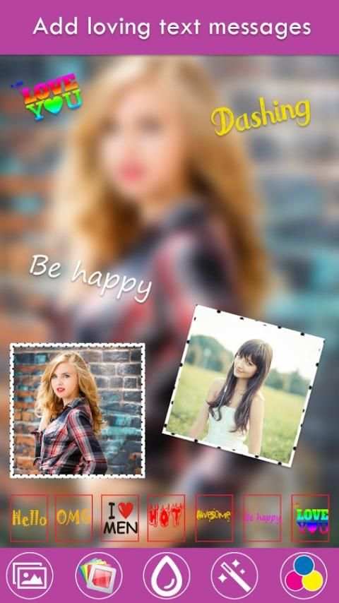 Blur Background Foto Kolase screenshot 1