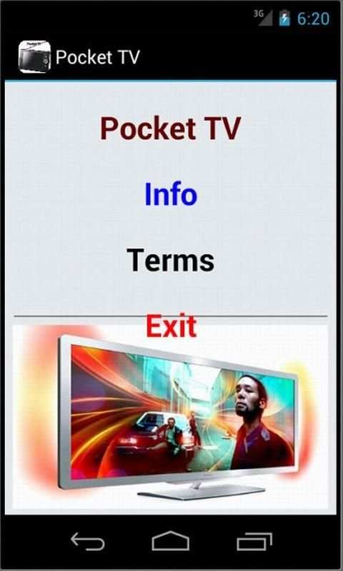 Pocket TV screenshot 3