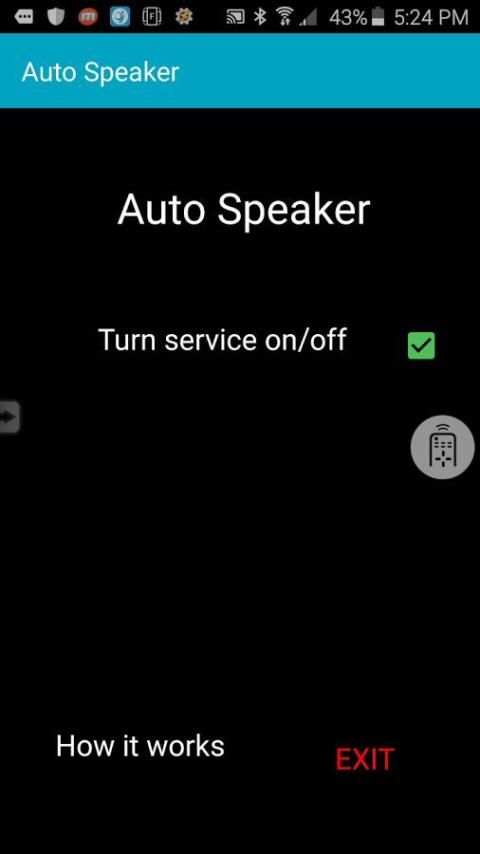 Auto speaker स्क्रीनशॉट 2