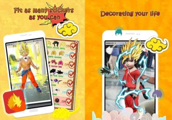 Super Saiyan Photo Editor PRO 5 تصوير الشاشة