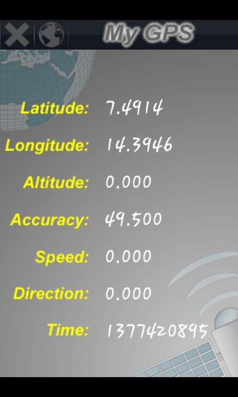 My GPS 3 تصوير الشاشة