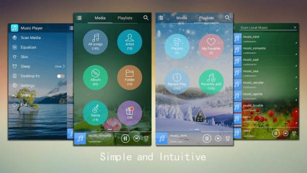 Music Player  аудио плеер лучшая музыка screenshot 1