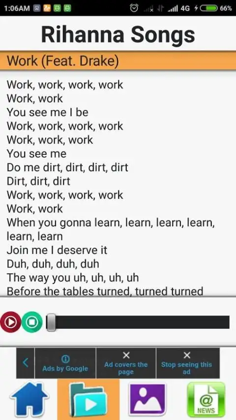 Rihanna Lyrics - All Songs APK for Android Download