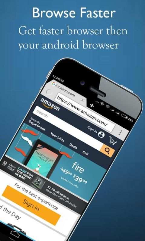 Super Fast Browser 5 تصوير الشاشة