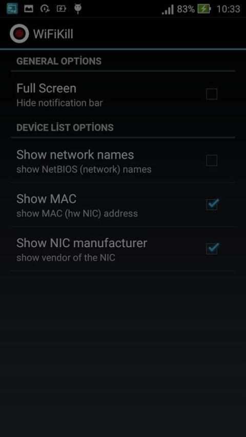Wifikill V2 screenshot 1